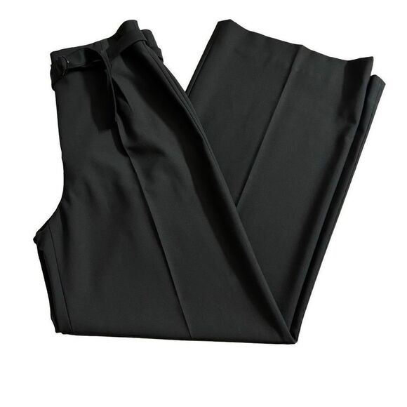 St. John Collection Wide Leg Wool Trouser in Black size 6 - Picture 15 of 15